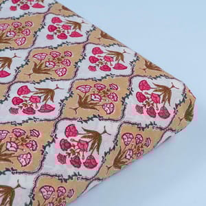 Cotton Cambric Printed Fabric (1.70Meter Piece)