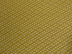 Printed Cotton Mul Yellow Geometric