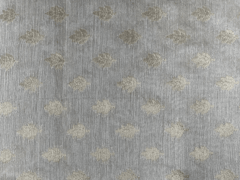 Dyeable Pure Kota Zari Beige Floral