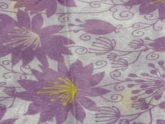 Chiffon Lilac Floral
