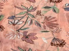Chiffon Peach MultiColour Floral