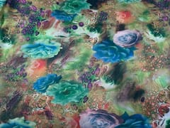 Printed Chiffon MultiColour Floral