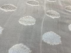 Dyeable Burberry Net Zari White Floral Motifs