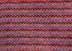 Printed Cotton Cambric Maroon Chevron
