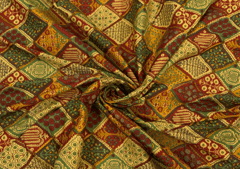 Printed Cotton Cambric MultiColour Geometric