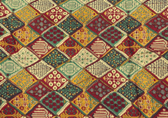 Printed Cotton Cambric MultiColour Geometric