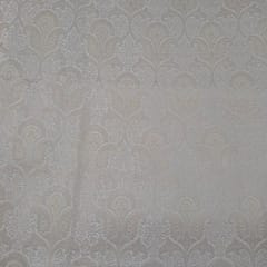 Cream Colour Semi Brocade Fabric