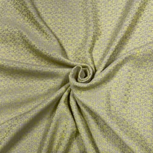 Yellow Neon Colour Woolen Knit Fabric