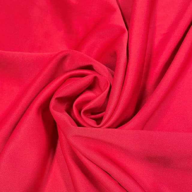 Coral Colour Zara Lycra Fabric (N100D)