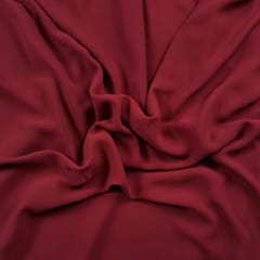 Maroon Colour Heavy Georgette Fabric (N27)