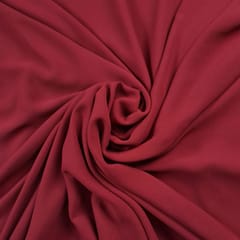 Maroon Colour Heavy Georgette Fabric (N27)