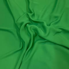 Green Colour Heavy Georgette Fabric (N11D)