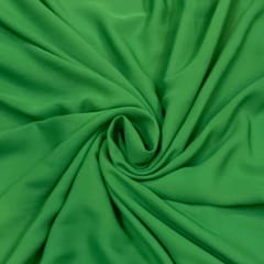 Green Colour Heavy Georgette Fabric (N11D)