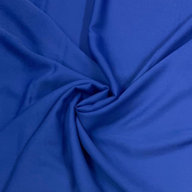 Royal Blue Colour Heavy Georgette Fabric (N51)