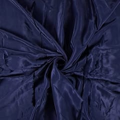 Navy Blue Colour Crepe Fabric (N90D)