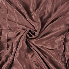 Brown Colour Crepe Fabric (N231)