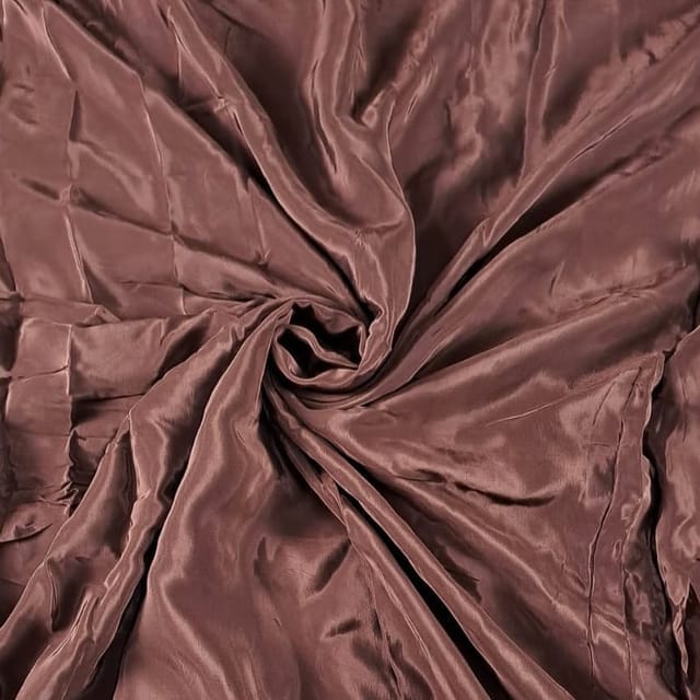 Brown Colour Crepe Fabric (N231)