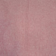 Rose Pink Colour Cotton Linen Fabric
