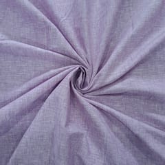 Lilac Colour Cotton Linen Fabric