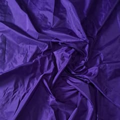 Purple Colour Poly Silk Fabric