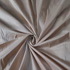 Beige Colour Cotton Silk Fabric (N134)