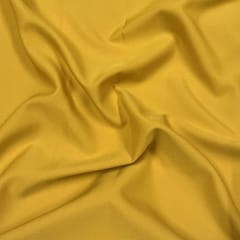 Yellow Colour Banana Crepe Fabric