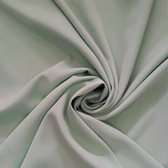 Pista Green Colour Banana Crepe Fabric