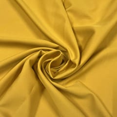 Yellow Colour Banana Crepe Fabric