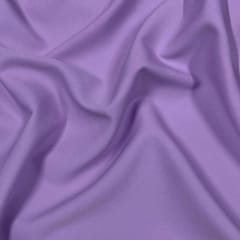Lavender Colour Banana Crepe Fabric