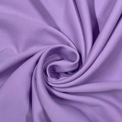 Lavender Colour Banana Crepe Fabric