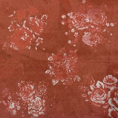 Multi Colour Organza Printed Fabric