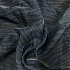 Multi Colour Organza Printed Fabric