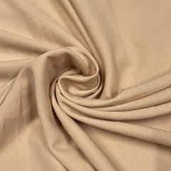 Beige Colour Moss Crepe Fabric (N109L)