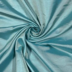 Light Blue Colour Pure Satin Silk Fabric
