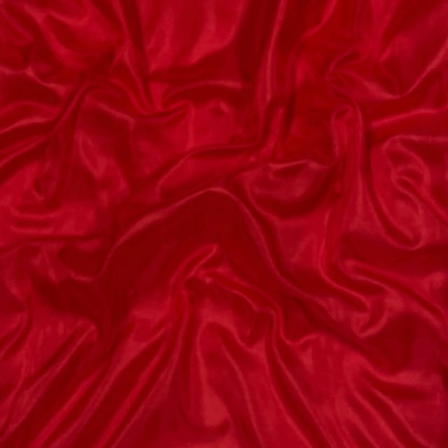 Red Colour Pure Silk Fabric