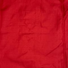 Red Colour Pure Silk Fabric