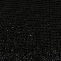 Black Colour Net Lace Fabric