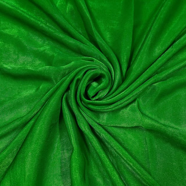 Green Colour Sandwash Fabric (N11D)
