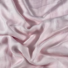 Baby Pink Colour Flat Chiffon Fabric (N215LL)