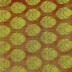 Green Colour Pure Tanschui Silk Fabric