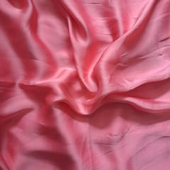 Peach Colour Poly Satin Fabric (N127)