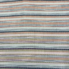 Peach Colour Yarn Dyed Cotton Fabric
