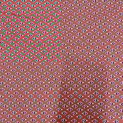Black Colour Cotton Cambric Printed Fabric