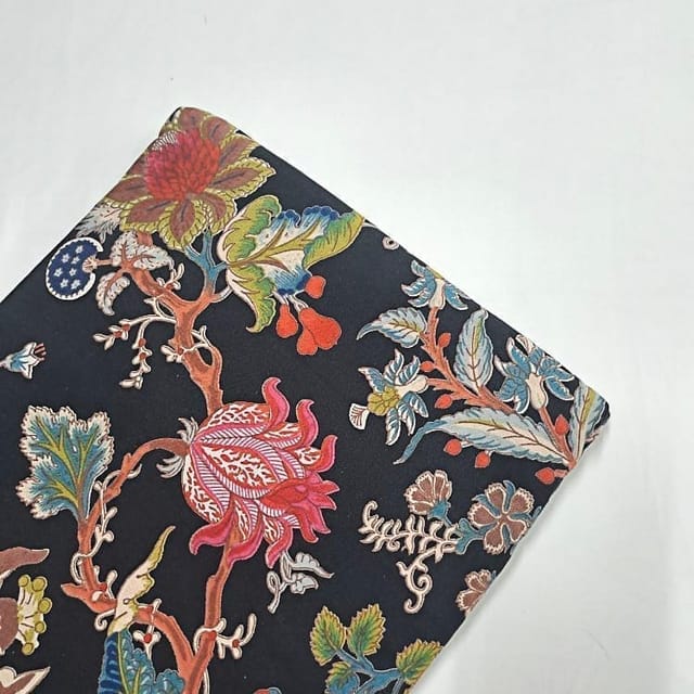 Multi Colour Cotton Flex Discharge Printed Fabric