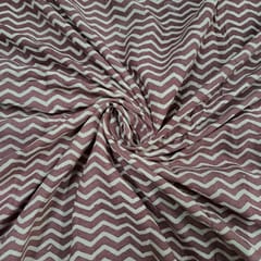 Onion Pink Colour Cambric Cotton Bagru Printed Fabric