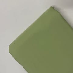 Pista Green Colour Dyed Poly Crepe Fabric (N14)