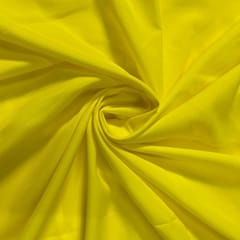 Bright Yellow Colour Dyed Poly Crepe Fabric (N4)