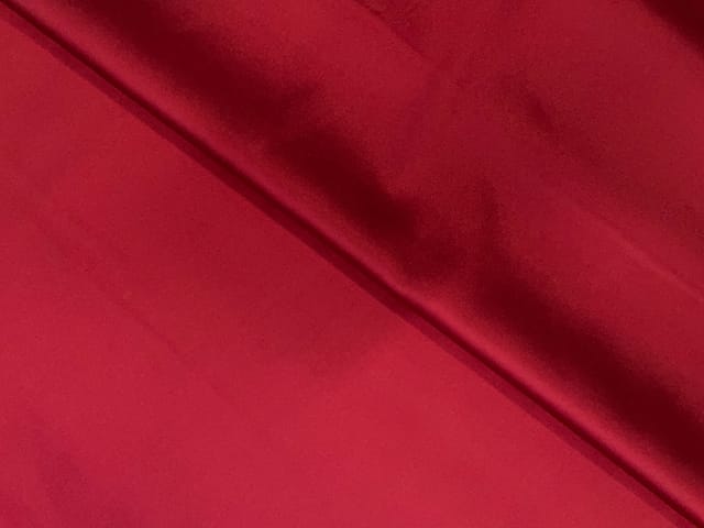 Maroon Plain Armani Satin Lycra Fabric