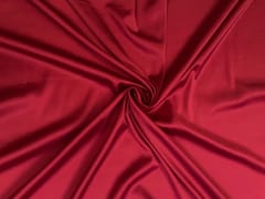 Maroon Plain Armani Satin Lycra Fabric