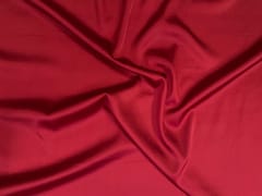 Maroon Plain Armani Satin Lycra Fabric
